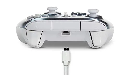 Manette filaire PowerA gris métallisé Xbox Series X/S - vue 7