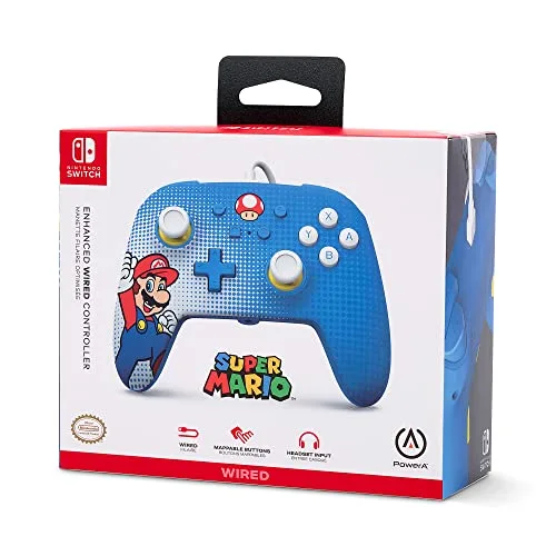 Manette filaire PowerA Mario Pop Art Switch - vue 9