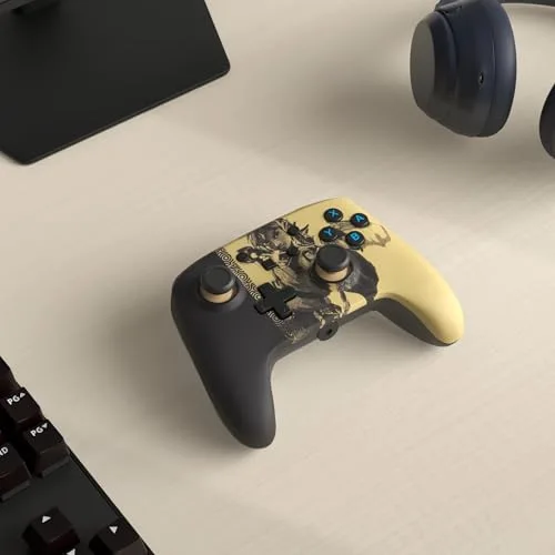 Manette filaire PowerA Nintendo Switch Haya Beige - vue 2
