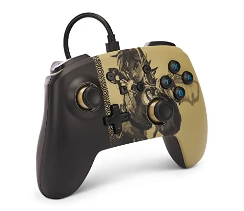 Manette filaire PowerA Nintendo Switch Haya Beige - vue 3