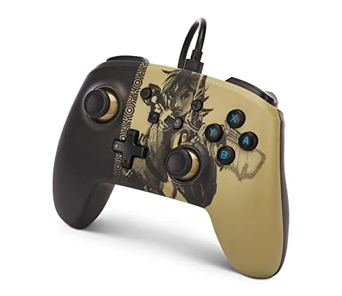 Manette filaire PowerA Nintendo Switch Haya Beige - vue 5