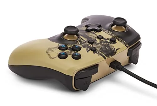 Manette filaire PowerA Nintendo Switch Haya Beige - vue 6