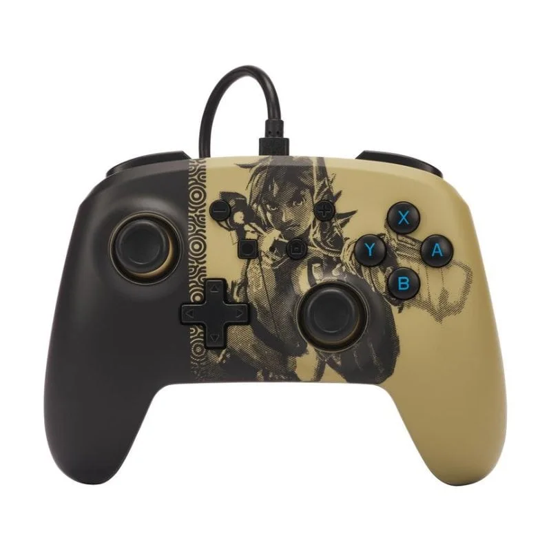 Manette filaire PowerA Nintendo Switch Haya Beige
