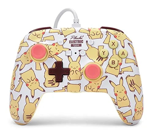 PowerA Manette filaire Pikachu pour Nintendo Switch