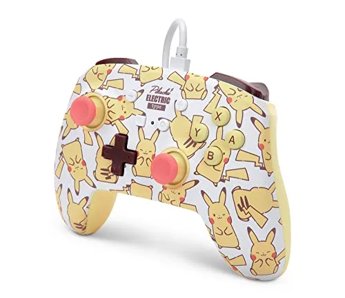Manette filaire PowerA Pikachu Blush pour Nintendo Switch - vue 5
