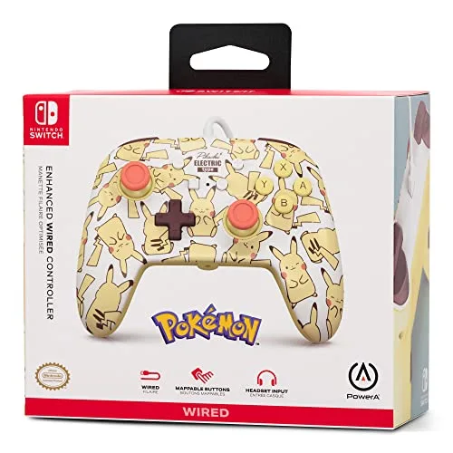 Manette filaire PowerA Pikachu Blush pour Nintendo Switch - vue 9