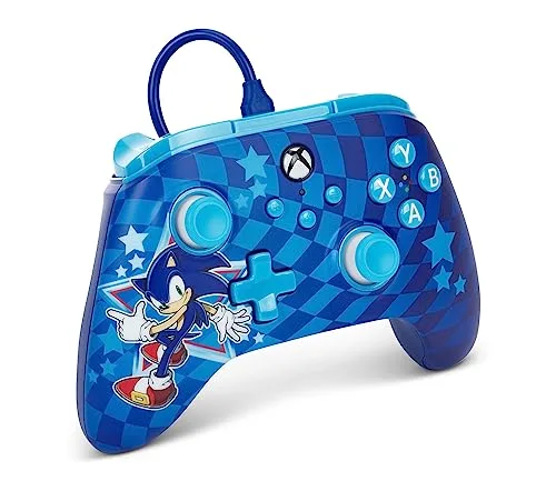 Manette filaire PowerA XBGP0229-01 Sonic Xbox - vue 2