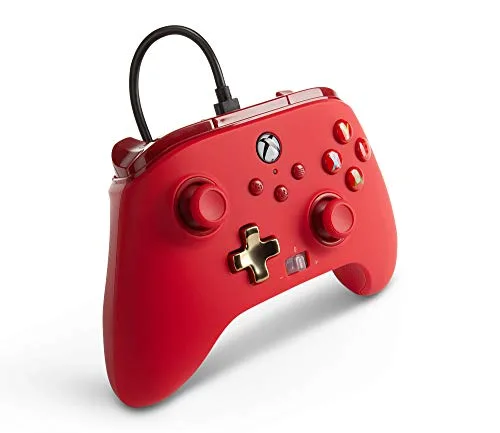 Manette filaire - Rouge - Xbox Series X et S - vue 3
