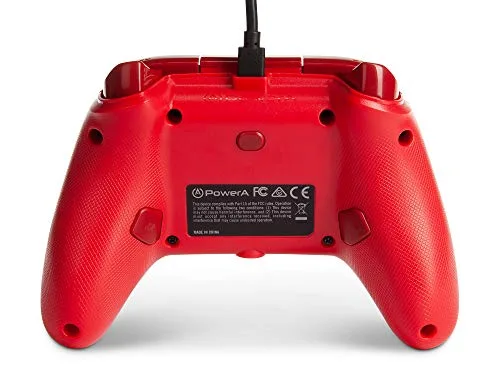 Manette filaire - Rouge - Xbox Series X et S - vue 4