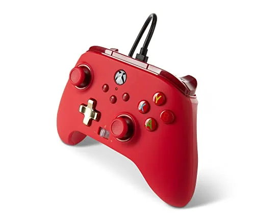 Manette filaire - Rouge - Xbox Series X et S - vue 5