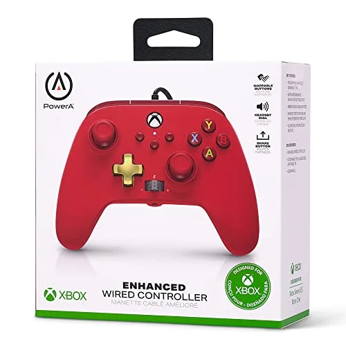 Manette filaire - Rouge - Xbox Series X et S - vue 9