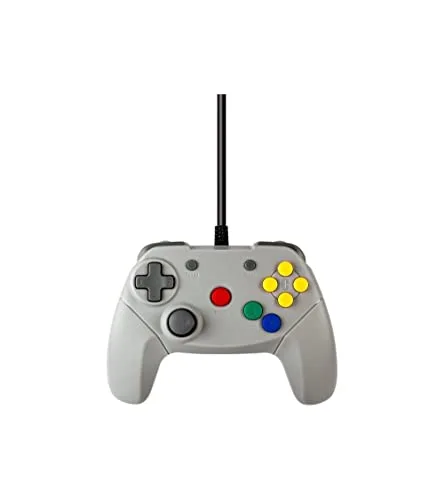 Under Control Manette filaire Nintendo 64 Grise 2m