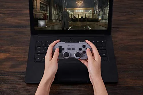 Manette Gamepad bluetooth crème 8Bitdo SN30 Pro G pour Switch - vue 7