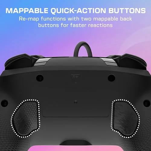 Manette Gaming filaire RGB - TURTLE BEACH - Afterglow Wave pour Nintendo Switch 2 - Noir - vue 6