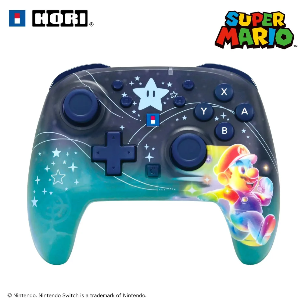 Manette Hori HORIPAD Turbo Mario Sans Fil Nintendo Switch 2 - vue 2