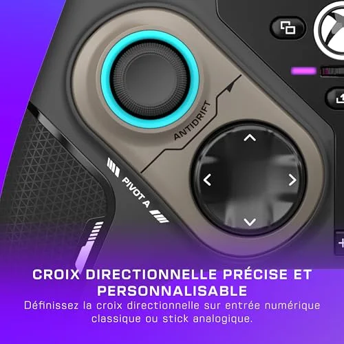 Manette intelligente sans fil - TURTLE BEACH - TBS-0120-05 - Stealth™ Pivot - 24GHz ou Bluetooth - Noir - vue 9