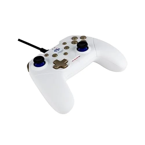 Manette - KONIX - Blanc - Switch et PC - Sous Licence Officielle FFF - vue 2