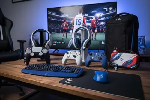Manette - KONIX - Blanc - Switch et PC - Sous Licence Officielle FFF - vue 6