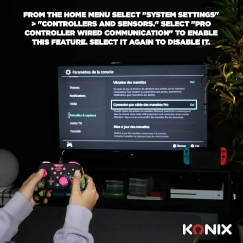 Manette Konix Stranger Things Switch - vue 5