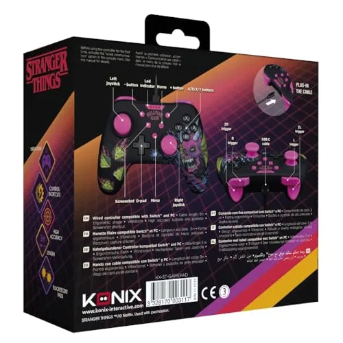 Manette Konix Stranger Things Switch - vue 7