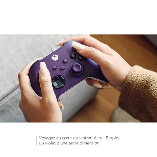 Manette Microsoft Xbox Wireless Violet QAU-00069 - vue 5