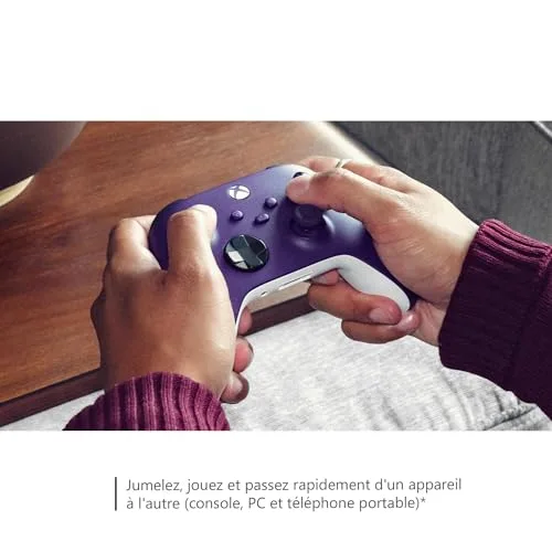 Manette Microsoft Xbox Wireless Violet QAU-00069 - vue 8