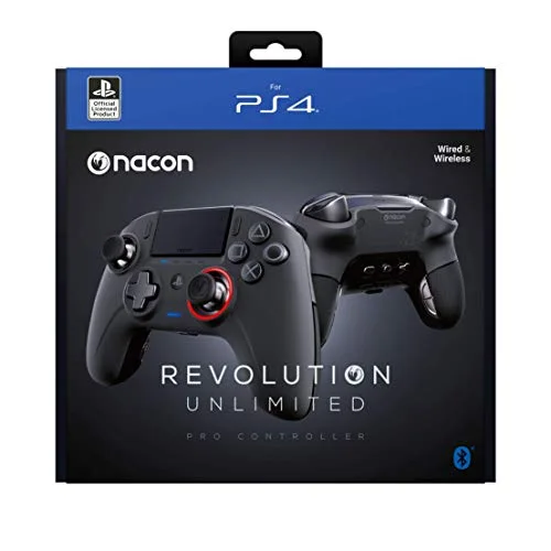 Manette Nacon Revolution Unlimited Pro PlayStation 4 - Noir - vue 3