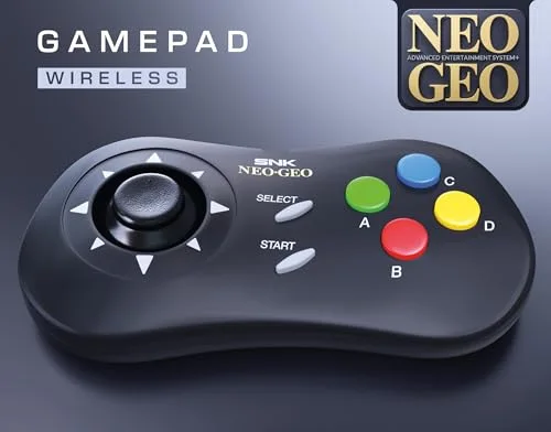 Manette - NEOGEO - AES+ - Noire - vue 2