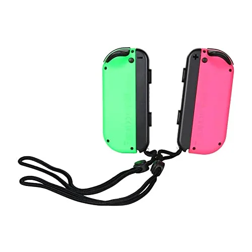 Manette Nintendo Joy-Con Gauche/Droite Vert Néon/Rose Néon Sans Fil HD - vue 2