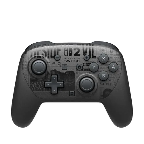 Manette Nintendo Switch 2 Pro Controller Resident Evil Requiem - vue 2