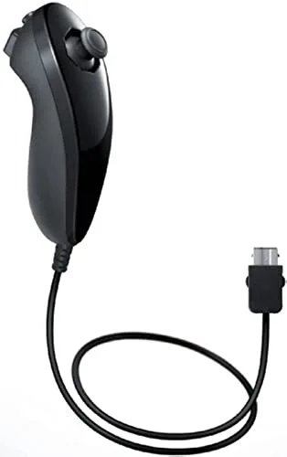 Nintendo Nunchuk Noir Filaire pour Wii