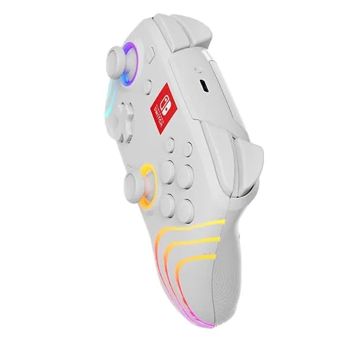 Manette PDP Afterglow Wave Blanc Switch - vue 2