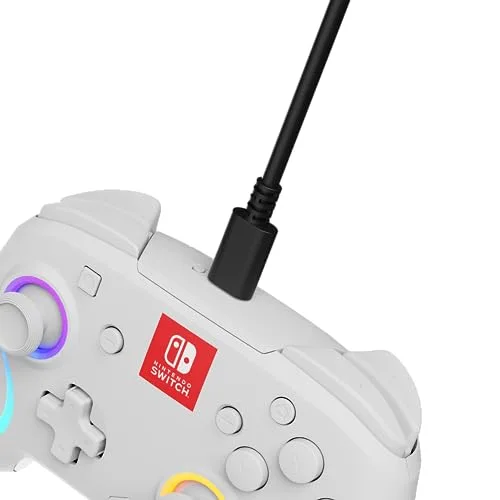 Manette PDP Afterglow Wave Blanc Switch - vue 8