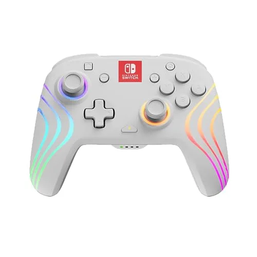 Manette PDP Afterglow Wave Blanc Switch - vue 9