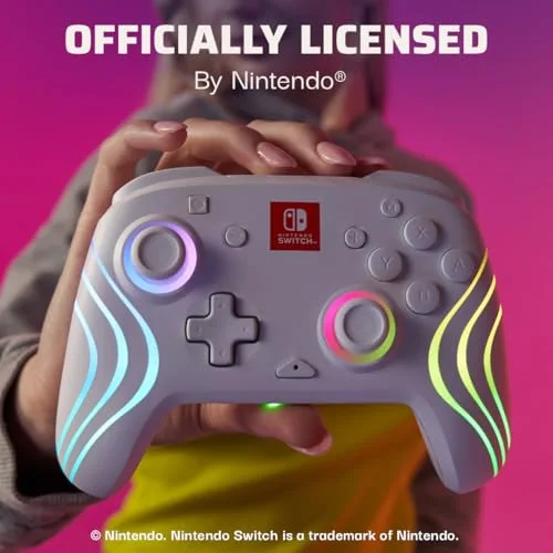 Manette PDP Rematch Glow Sans Fil Nintendo Switch - vue 5