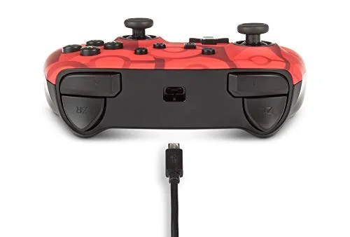 Manette PowerA 1513777-01 Switch Filaire USB Rouge - vue 2