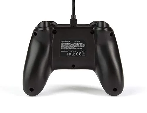 Manette PowerA avec câble noir Nintendo Switch - vue 3