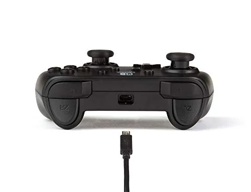 Manette PowerA avec câble noir Nintendo Switch - vue 6