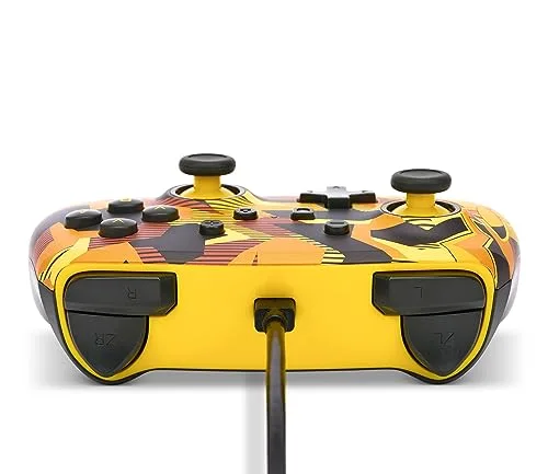 Manette PowerA Enhanced Câble Camo Storm Pikachu Switch - vue 6