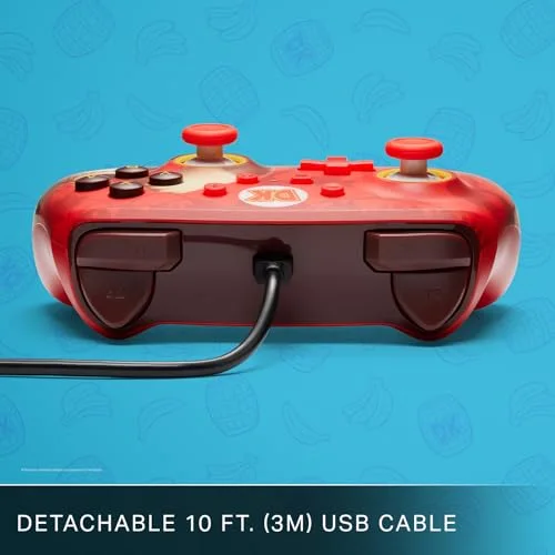 Manette PowerA Enhanced Switch Rouge USB Filaire - vue 5