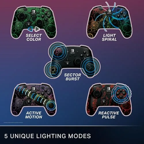 Manette PowerA NSGP0349-01 Sans Fil pour Nintendo Switch - vue 2