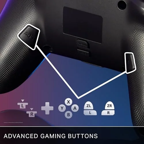 Manette PowerA NSGP0349-01 Sans Fil pour Nintendo Switch - vue 4
