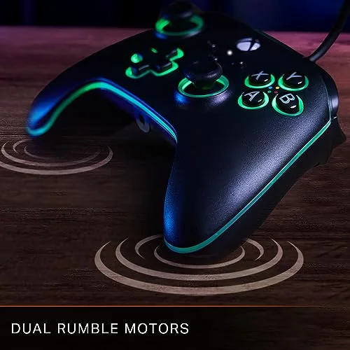 Manette PowerA XBGP0178-01 Blanc Filaire LED - vue 7