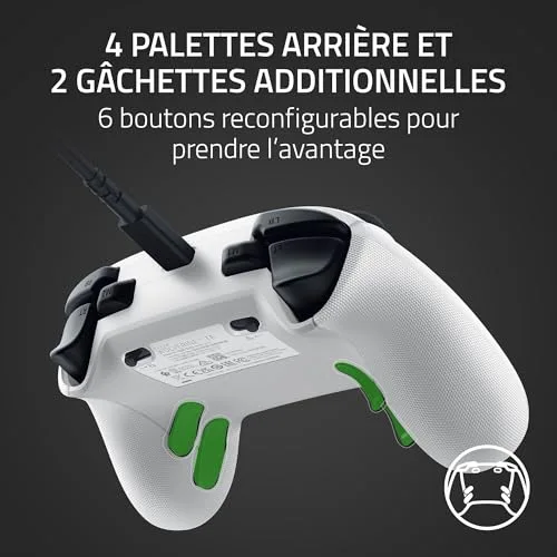 Manette Razer Wolverine V3 Tournament Edition Blanche - vue 5