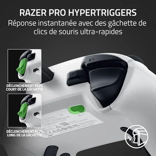Manette Razer Wolverine V3 Tournament Edition Blanche - vue 6