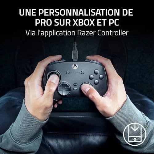 Manette Razer Wolverine V3 Tournament Edition Blanche - vue 9
