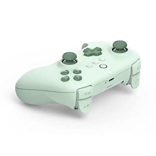 Manette Sans Fil 2.4G 8bitdo Ultimate C pour Steam Deck PC et Android - Vert Pastel - vue 2