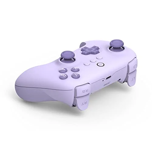 Manette Sans Fil 2.4G 8bitdo Ultimate C pour Steam Deck PC et Android - Violet Pastel - vue 2