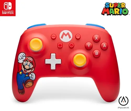 PowerA Mario Joy Wireless Controller Nintendo Switch