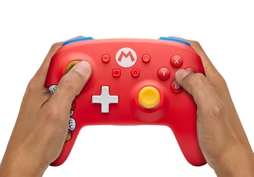 Manette sans fil à piles PowerA Mario Joy pour Nintendo Switch - vue 2
